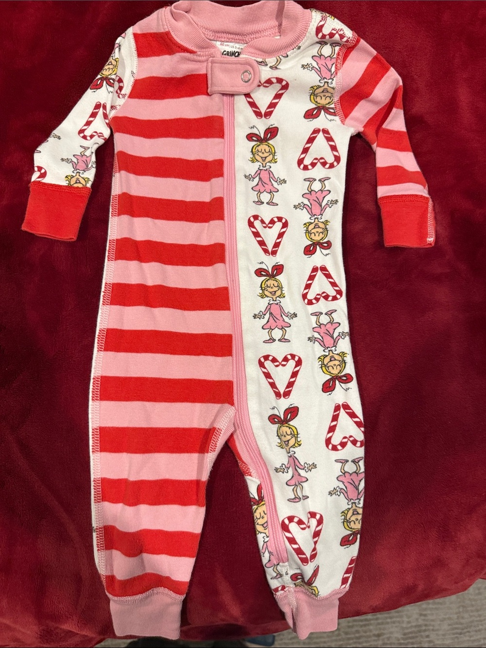Hanna Andersson grinch themed PJs